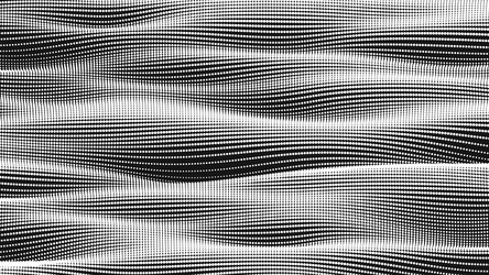 point wave smooth texture abstract dot background vector image