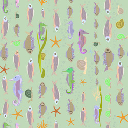 A pattern without background of colorful vector