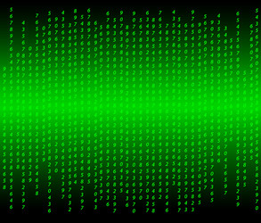 Abstract computer code vector