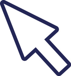 Mouse Cursor Arrow Pointer vector image