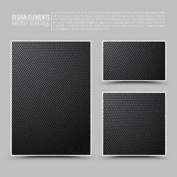 design elements template vector image