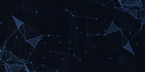 digital technology futuristic internet network ai vector image