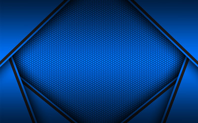 blue abstract background with layers above each vector image