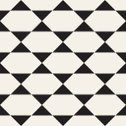 seamless pattern repeating geometric elements vector image