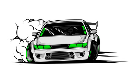 Drift Car Graphics Royalty-Free Images, Stock Photos & Pictures