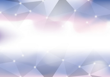 technological colorful triangle abstract vector image