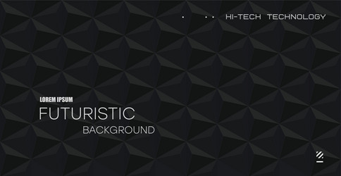3d pattern in form pyramids abstract vector image