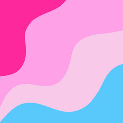 Pink blue gradient abstract wavy background Vector Image