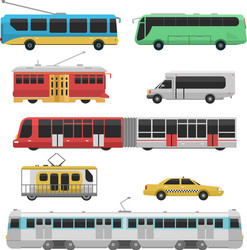 City transport vector