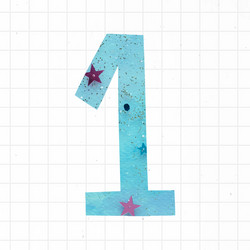 Number 1 Isometric Halftone Effect Typography Vector Image Number 1 Isometric Halftone Effect Typography Vector Image