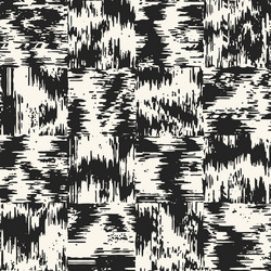 Splashed ink textured subtle checked pattern vector