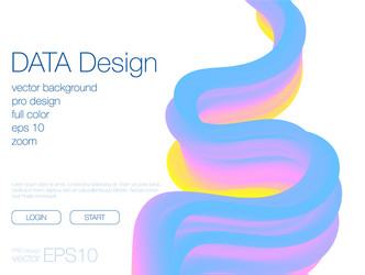 abstract blend background template for web site vector image