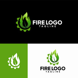 fire flame logo designs image vector