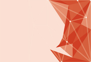 background template with abstract patterns vector image