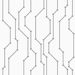 Abstract seamless pattern with lines small filled vector