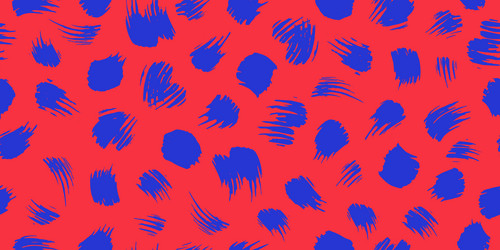 seamless pattern with abstract natural forms vector image