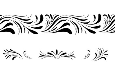 Floral background seamless Royalty Free Vector Image
