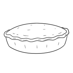 Set of pie Royalty Free Vector Image - VectorStock