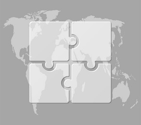 Transparent diagram infographic process on 4 steps