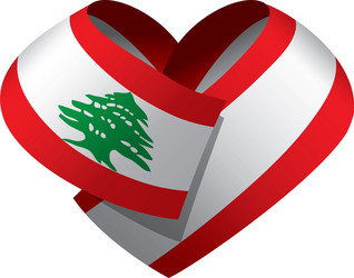 Lebanon Flag Vector Image