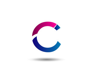 Letter c logo icon design template elements Vector Image