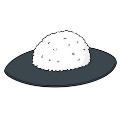 Set of curry rice Royalty Free Vector Image - VectorStock