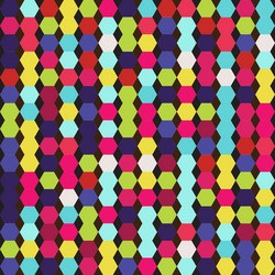 hexagon patternsseamless pattern of the hexagonal vector image