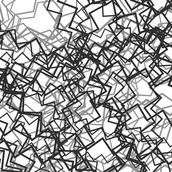 random chaotic lines abstract grayscale texture vector image
