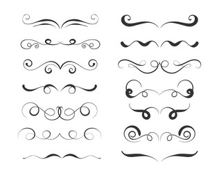 variety cute decoration elements Vector Image