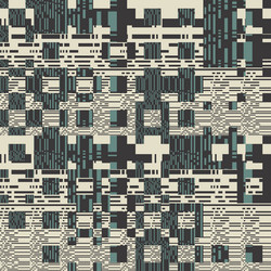 Pixel Glitch Abstract Pattern vector image