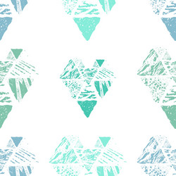 Triangle seamless pattern vector