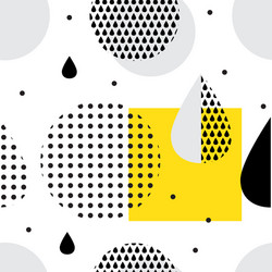 abstract geometric seamless pattern with simple vector image