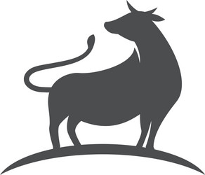 Cow logo Royalty Free Vector Image - VectorStock