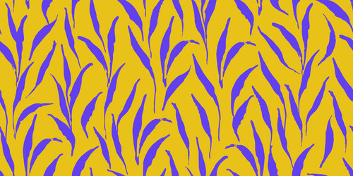 seamless pattern with abstract natural forms vector image