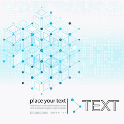 Network & Data Connection Background vector image