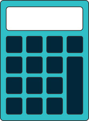 code buttons protection security system icon vector image