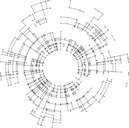 Network Connection Abstract vector image