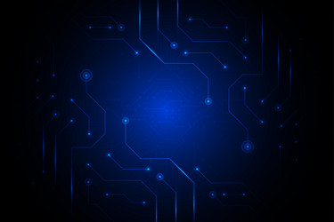 abstract background with technology circuit board vector image