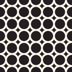 seamless pattern repeating geometric elements vector image