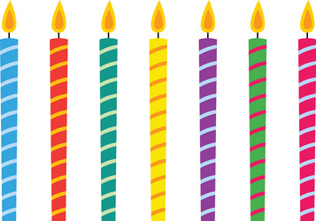 Birthday Candle Cartoon Vector Images Over 12 000