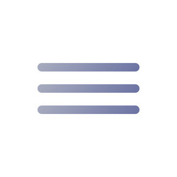Hamburger menu button pixel perfect flat gradient vector