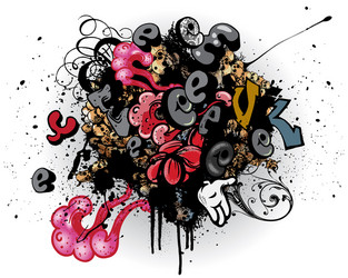 Urban Splash Vector Image