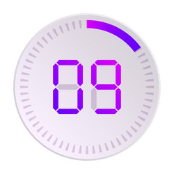 clock and watch vector