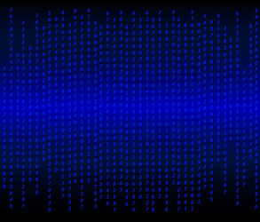 abstract computer code vector image