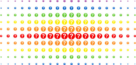 query spectral halftone array vector image