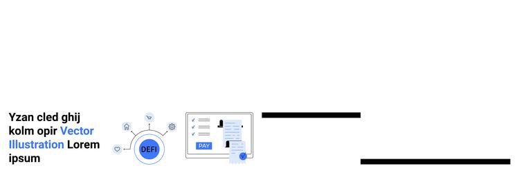 user interface elements with login form vector image
