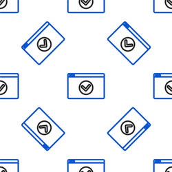 Line secure your site with https ssl icon vector