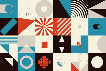 techno abstract pattern design vector image