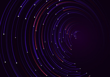 data flow technology connection abstract radial vector image