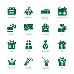 surprise icons vector